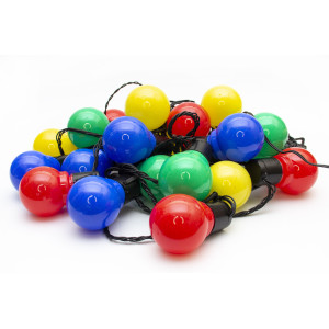 Світлодіодна гірлянда, 6 м, 20 л, різнокольоровий, IP20 (650712)