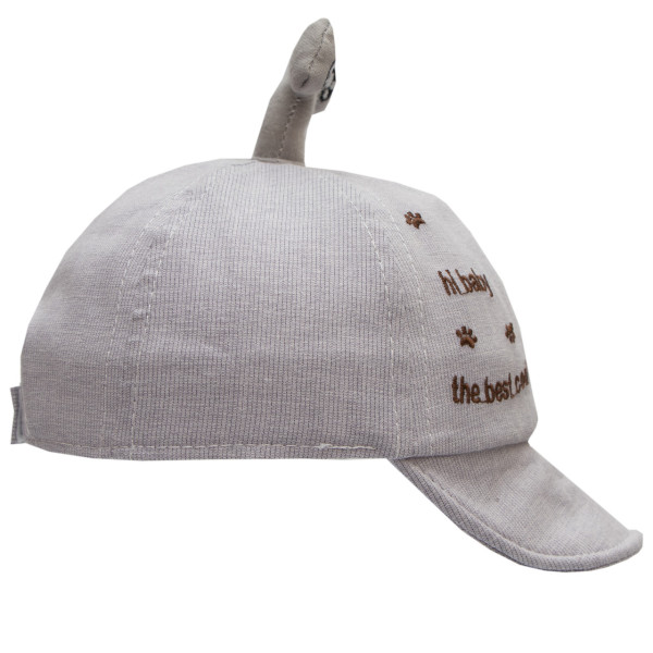 Кепка дитяча з написом, світло-фіолетовий, 46 см, 2-4 роки, бавовна (517861)