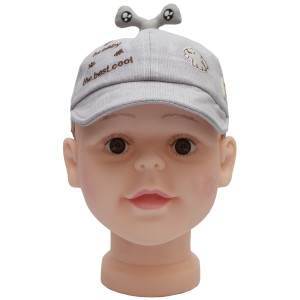 Кепка дитяча з написом, світло-фіолетовий, 46 см, 2-4 роки, бавовна (517861)