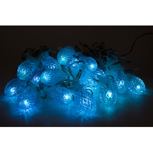 Світлодіодна гірлянда-нитка, 5,7 м, 20 л, 3,5x5,5 см, змінює колір, IP44 (651580)