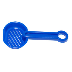 Ситечко Jiahe Plastic, 19 см, синій, пластик (JH1-004-3)