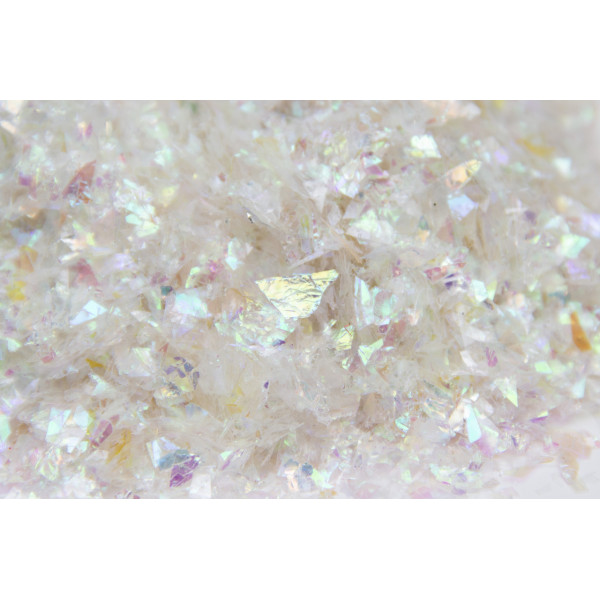 Конфетті, трикутники, 30 г, перламутровий, PET (200855)