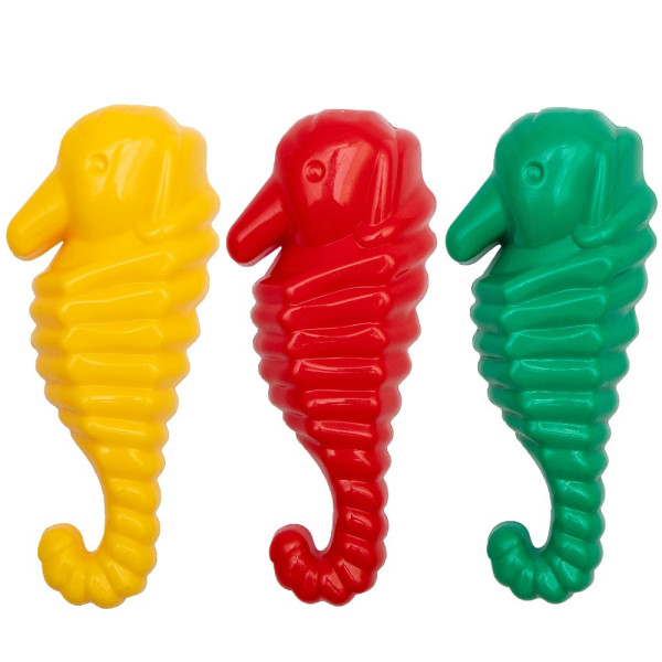 Формочка - морський коник, 16,5 см, червоний, пластик (JH2-011A-2)