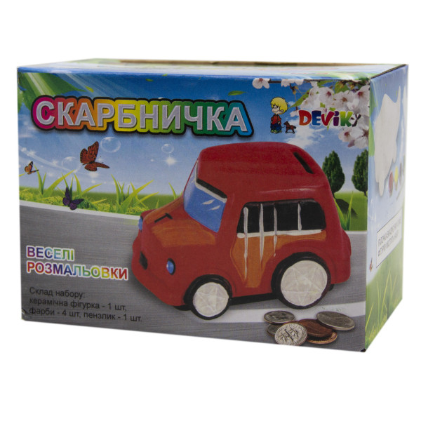 Набір для дитячої творчості - Літачок, 12,5x7x7 см, кераміка (LK04)