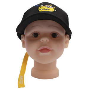 Кепка дитяча T-Rex, чорний, 51 см, 5-10 років, бавовна (517526)