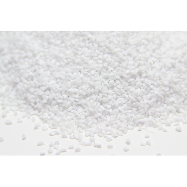 Штучний сніг, 1 упаковка, 60 г, білий, маленькі сніжинки, PPS (200886)