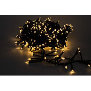 Світлодіодна гірлянда - феєрверк, 4 м, 384 л, теплий білий, IP20 (650699)