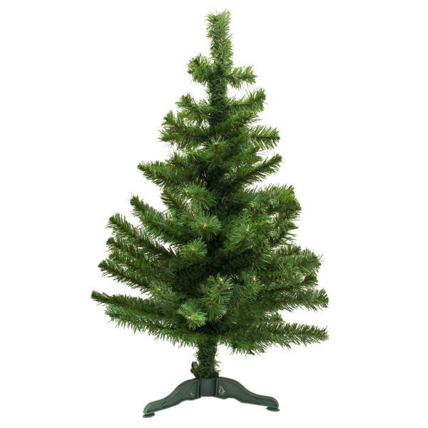 Ялинка штучна новорічна 90 см, зелений, ПВХ (5МАГ-90/1)