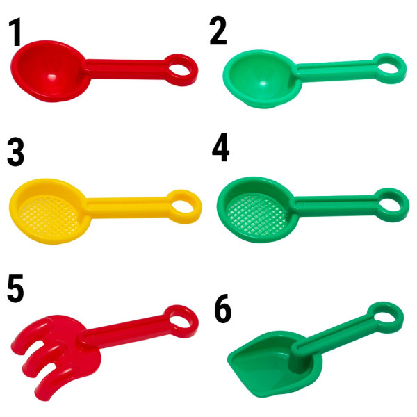 Лопатка Jiahe Plastic, 13,5x5,6x2 см, зелений, пластик (JH1-001G,H,I,J-6)