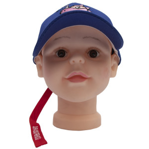 Кепка дитяча T-Rex, синій, 51 см, 5-10 років, бавовна (517540)