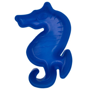 Формочка - морський коник, 21x13x4,5 см, синій, пластик (JH2-011-3)