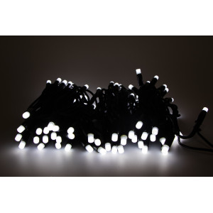 Світлодіодна гірлянда, 8 м, 80 л, холодний білий,  IP44 (040605)