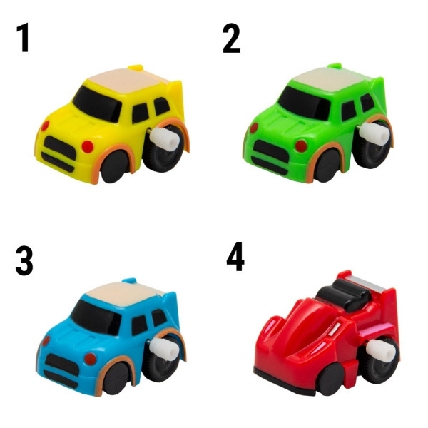 Іграшка заводна - машинка Aohua, 4x3x2,5 см, зелений, пластик (8058A-3-2)