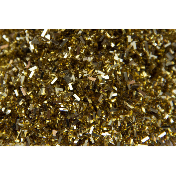 Конфетті, V-подібна форма, 30 г, золотистий, PET (200923)