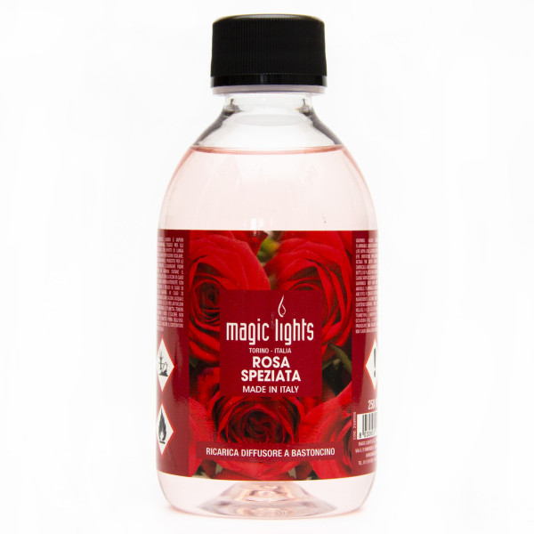 Наповнювач для аромадифузора Magic Lights Троянда та спеції 250 мл. (250ROS) для декору та інтер'єру (250ROS)