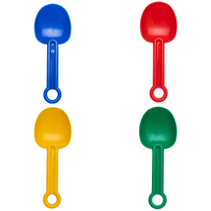 Совочок для піску, 21 см, зелений, пластик (JH1-002-4)