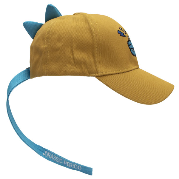 Кепка дитяча T-Rex, жовтий, 51 см, 5-10 років, бавовна (517519)