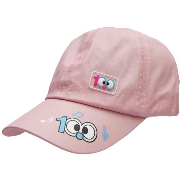 Кепка дитяча з емблемою, рожева, 54 см, 3-6 років, бавовна (517885)