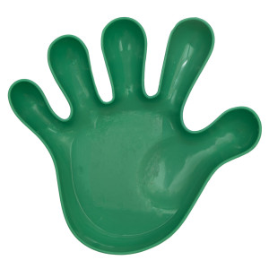 Формочка - долонька, 13x13,5x2 см, зелений, пластик (JH2-029A-3)