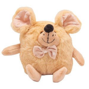 М'яка іграшка - щур, 14 см, бежевий, штучне хутро (C1804814-1)