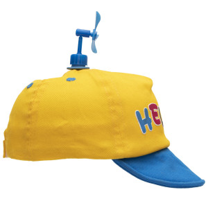 Кепка дитяча Hello, жовтий, 46 см, 1-3 роки, бавовна (517588)
