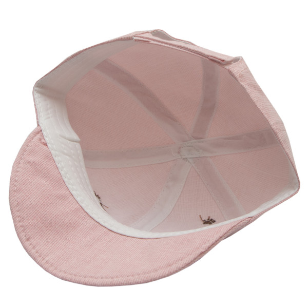 Кепка дитяча з написом, рожева, 46 см, 2-4 роки, бавовна (517847)