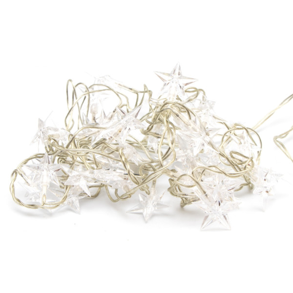 Світлодіодна гірлянда - зірки, 2,4 м, 48 л, синій, IP20 (050567)