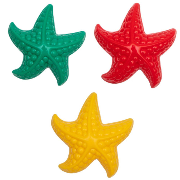 Формочка - морська зірка, 11,5x11x3 см, зелений, пластик (JH2-002D-1)
