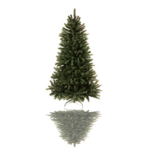 Ялинка штучна - Луна, 150 см, з 2 частин, пластикова ніжка, ялинка, зелений, ПВХ (МЛН-150)
