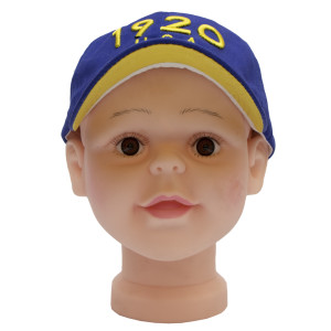 Кепка дитяча 1920, синій, 50-52 см, 3-6 років, бавовна (517687)