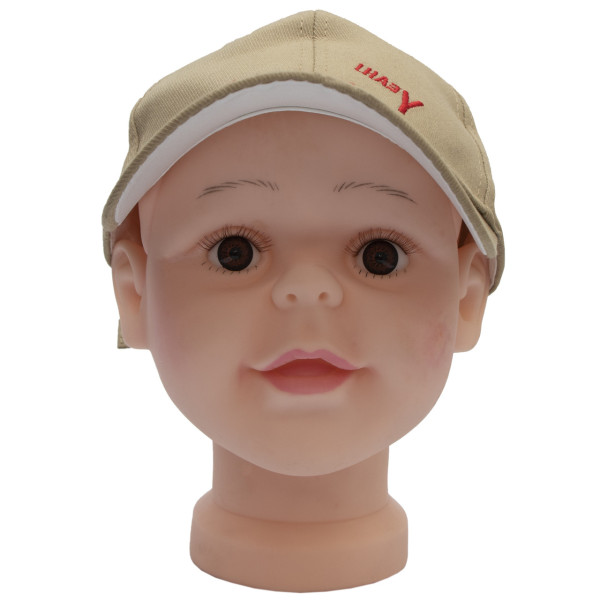 Кепка дитяча Кукі Монстр, бежевий, 54 см, 5-10 років, бавовна (517601)