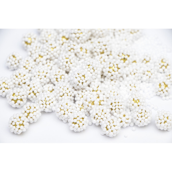 Штучний сніг, 1 упаковка, 16 г, білий, пінопласт (472765)