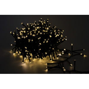 Світлодіодна гірлянда - феєрверк, 6 м, 384 л, теплий білий, IP20 (650705)