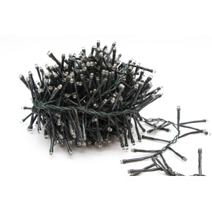 Світлодіодна гірлянда - феєрверк, 6 м, 384 л, теплий білий, IP20 (650705)