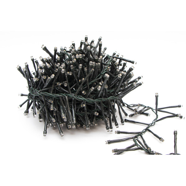 Світлодіодна гірлянда - феєрверк, 6 м, 384 л, теплий білий, IP20 (650705)