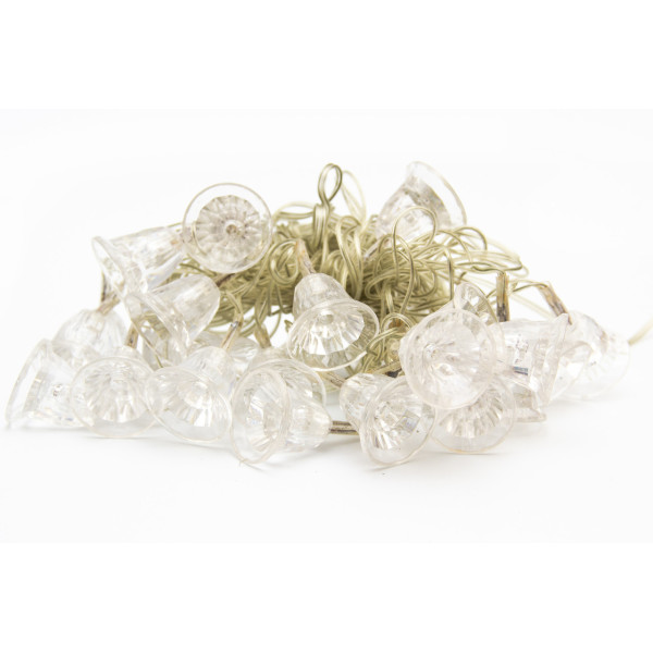 Світлодіодна гірлянда - дзвіночки, 3,6 м, 24 л, синій, IP44 (040216)