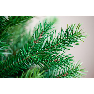 Ялинка лита штучна новорічна 120 см, зелений, ніжка пластик, в коробці (lmag-120)