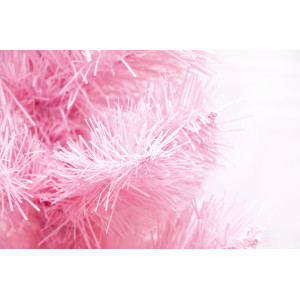 Ялинка штучна новорічна 80 см, рожева, густа, ПВХ (МАГ-80/3)