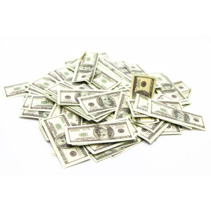 Хлопавка пневматична, 30 см, мікро долар (400799)