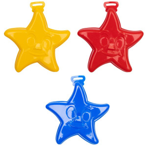 Формочка - морська зірка, 20x20x4 см, синій, пластик (JH2-012-3)