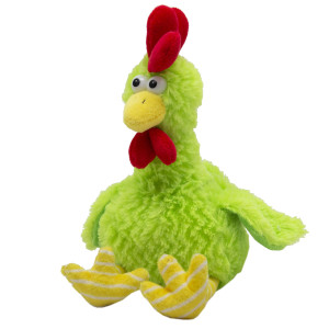 М'яка іграшка - півник зелений, 19 см, зелений, поліестер (M1523119-1)