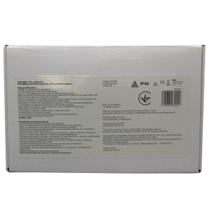 Світлодіодна гірлянда, 8,4 м, 10 ламп E14 з однією ниткою, подовжувач, різнокольоровий, IP44 (930011)