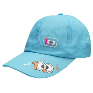 Кепка дитяча з емблемою, блакитний, 54 см, 3-6 років, бавовна (517892)
