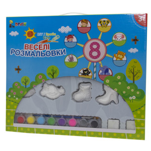 Набір для дитячої творчості - Світ одягу, 15 шт, 6x5x4 см, 34,5x29x4 см, гіпс (L7950)