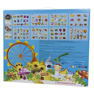 Набір для дитячої творчості - Світ одягу, 15 шт, 6x5x4 см, 34,5x29x4 см, гіпс (L7950)