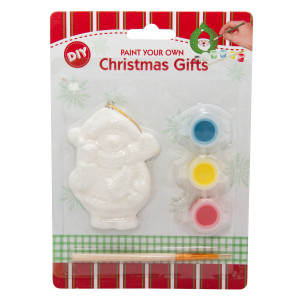 Набір для дитячої творчості - Сніговик, 8 см, кераміка (791651)