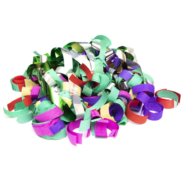 Хлопавка пневматична, 40 см, різнокольорові фігурки з фольги (400263)