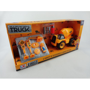 Ігровий набір - конструктор бетонозмішувач, 14,5x11x19 см, пластик (CXL200-17B)