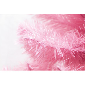 Ялинка штучна - Вікторія, 120 см, пластикова ніжка, сосна, рожева, ПВХ (МВ-120/3)