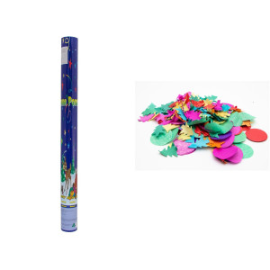 Хлопавка пневматична, 58,5 см, тканинні форми у вигляді дерева та кружечка (401024)